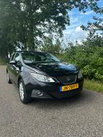 Seat Ibiza 1.4  good stuff 2010 Zwart, Auto's, Voorwielaandrijving, 4 cilinders, Handgeschakeld, 1000 kg