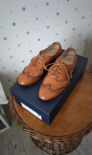 Lytham &Ashford,  camel veterschoenen,  maat 36,5. beschikbaar voor biedingen