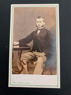 cdv carte de visite heer ‘S Hertogenbosch Fritz L J Moormans, Verzenden, Voor 1940, Zo goed als nieuw, Foto