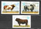 Zambia 1987 Veeteelt koe stier rund postfris, Postzegels en Munten, Postzegels | Afrika, Zambia, Verzenden, Postfris