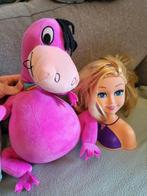 Gratis Speelgoed - Pluche & Barbie Hoofd, Kinderen en Baby's, Speelgoed | Poppen, Ophalen, Gebruikt, Overige typen