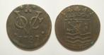 Zeeland VOC Duit 1737 over 36 -S-, Postzegels en Munten, Munten | Nederland, Ophalen of Verzenden, Vóór koninkrijk, 1 cent, Losse munt
