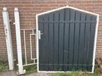 Stalen Tuinpoort, Ophalen, Gebruikt, Draaipoort, 150 tot 200 cm