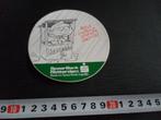 sticker spaarbank rotterdam strip limonade kraam *, Verzamelen, Ophalen, Zo goed als nieuw, Bedrijf of Vereniging
