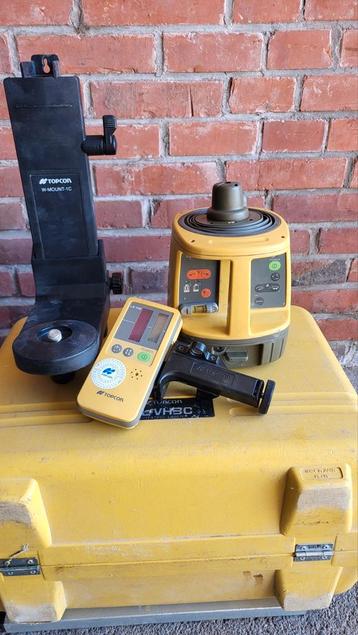 Topcon RL-VH3C Rotatielaser ontvanger & wandsteun beschikbaar voor biedingen