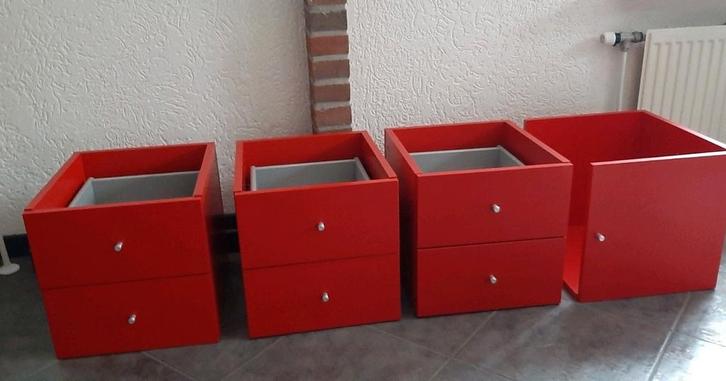 Laden deurtjes voor ikea kallax Vakkenkast, Huis en Inrichting, Kasten | Overige, Zo goed als nieuw, Ophalen