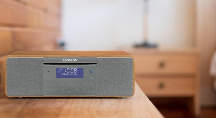 SANGEAN DDR-47 FM DAB+ Radio met CD & Opname | NU € 139,=, Audio, Tv en Foto, Radio's, Zo goed als nieuw, Radio, Met cd-speler
