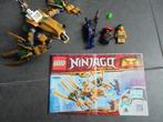 lego ninjago 70666 gouden draak, Ophalen of Verzenden, Zo goed als nieuw, Complete set, Lego