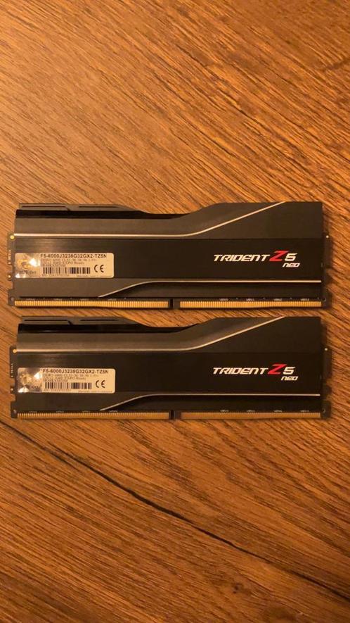 G.Skill Trident Z5 Neo DDR5 64GB (2x32GB) 6000MHz CL3 RAM, Computers en Software, RAM geheugen, Zo goed als nieuw, Desktop, 64 GB