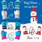 Baby / Kind Winter wanten handschoenen met koord - 1-3 yrs., Verzenden, Jongen of Meisje, Nieuw, Little Boss