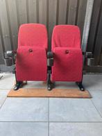 Bioscoopstoel set van 2 met bekerhouders, Ophalen