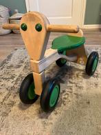 Van Dijk houten loopfiets groen, Ophalen, Gebruikt, Loopfiets