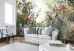Bloemen fotobehang tuinbloemen, *Fotobehang4you, Verzenden, Bloemen, tuinbloemen
