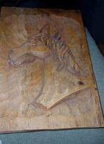 Houtsnijwerk paard, Antiek en Kunst, Kunst | Beelden en Houtsnijwerken, Ophalen