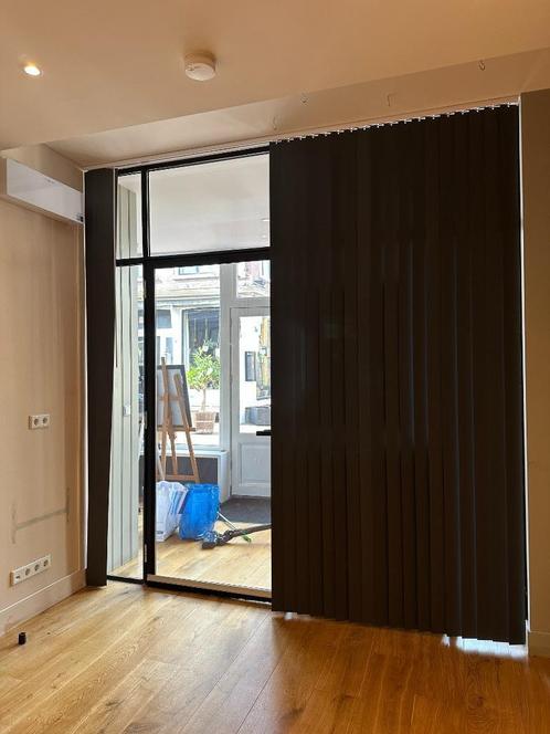 Kamerhoge lamellen FENSTR / antraciet / PVC / verduisterend, Huis en Inrichting, Stoffering | Gordijnen en Lamellen, Nieuw, 200 cm of meer