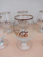 Vintage 6 cola glazen, Huis en Inrichting, Keuken | Servies, Ophalen of Verzenden, Glas, Overige stijlen, Glas of Glazen