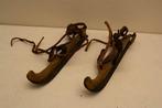 Vintage houtenhoutjes schaatsen 29641