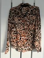 Mooie Guess blouse, panterprint maat 42, Guess, Bruin, Maat 42/44 (L), Ophalen of Verzenden