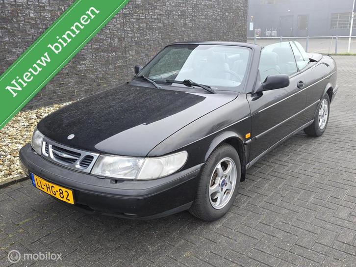Saab 900 Cabrio 2.0 S - Inruil mogelijk, Auto's, Saab, Bedrijf, Te koop, Saab 900, ABS, Airbags, Centrale vergrendeling, Elektrische buitenspiegels