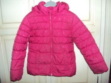 Winterjas meisje roze / fuchsia maat 116 beschikbaar voor biedingen