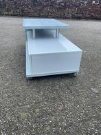 Salontafel op wielen retro, Huis en Inrichting, Tafels | Salontafels, Ophalen, Gebruikt, 100 tot 150 cm, 50 tot 100 cm