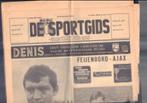 SPORTGIDS PROGRAMMA 20.04.1969 FEIJENOORD v AJAX, Verzamelen, Sportartikelen en Voetbal, Ophalen of Verzenden, Zo goed als nieuw