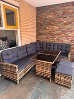 Loungeset, Tuin en Terras, Tuinsets en Loungesets, Ophalen, 5 zitplaatsen, Kunststof, Gebruikt