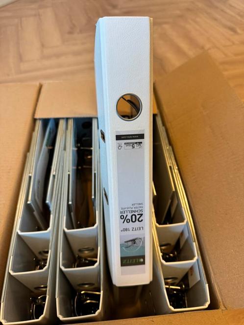 Leitz Ordners Mappen A4 – Zwart, Diversen, Schrijfwaren, Nieuw, Ophalen of Verzenden