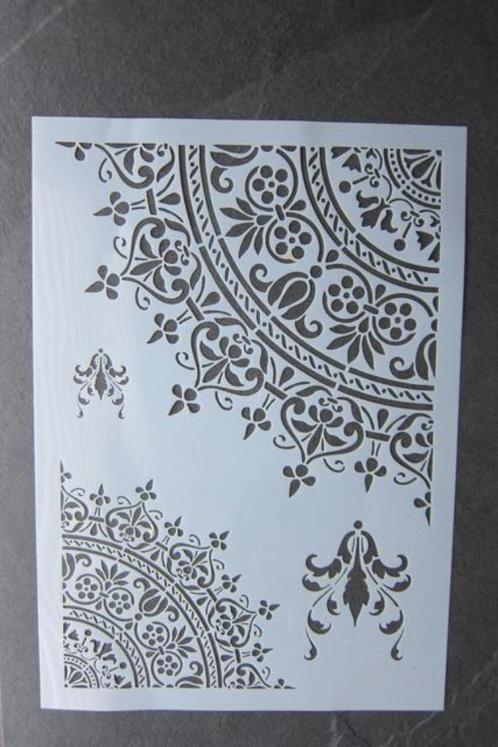 Marokkaanse mandala sjabloon stencil plastic A4, Hobby en Vrije tijd, Schilderen, Nieuw, Overige typen, Ophalen of Verzenden
