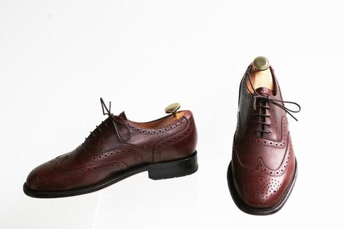 Nederlands klassieke Van Bommel brogues maat 7 G = maat 41, Kleding | Heren, Schoenen, Zo goed als nieuw, Veterschoenen, Overige kleuren