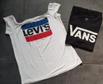 SHIRT VAN LEVI'S EN VANS MAAT S, Ophalen of Verzenden, Zo goed als nieuw, Korte mouw