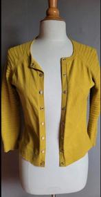 Karen Millen okergeel vest - maat 36 (S), Kleding | Dames, Ophalen of Verzenden, Zo goed als nieuw, Maat 36 (S), Geel