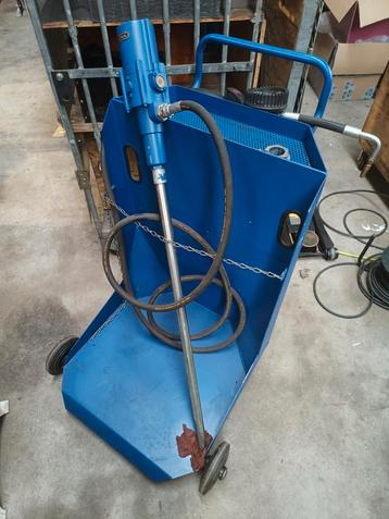 Pressol Vatenkar met Pneumatische Pomp beschikbaar voor biedingen