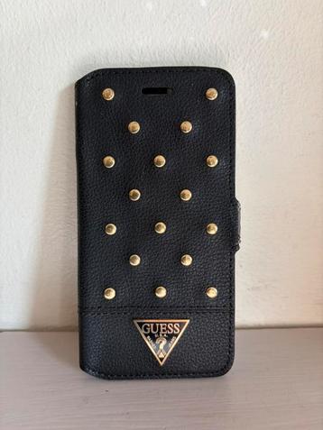 Guess Tessi Book Case iPhone 6 /6s zwar goudkleurige details beschikbaar voor biedingen
