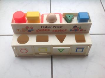 Fisher Price Shape sorter set 412, vintage, vormenspel beschikbaar voor biedingen