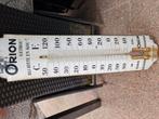Retro geëmailleerde achterplaat voor thermometer., Antiek en Kunst, Antiek | Emaille, Ophalen of Verzenden