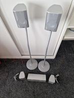 Elac 5,1dolby surround set met actieve subwoofer en 5 satell, Ophalen of Verzenden, 60 tot 120 watt, Subwoofer, Overige merken