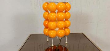 Vintage Space Age Karen design bubble tafellamp, oranje beschikbaar voor biedingen