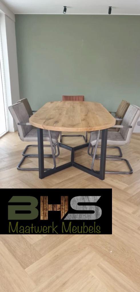 Eettafel René - volledig op maat en naar wens leverbaar!, Huis en Inrichting, Tafels | Eettafels, Nieuw, 50 tot 100 cm, 200 cm of meer