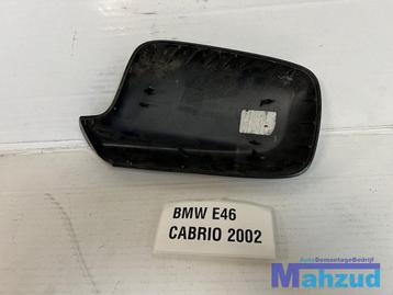 BMW 3 SERIE E46 cabrio rechts zwart spiegelkap 2000-2004 beschikbaar voor biedingen