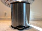 EKO pedaalemmer 15 liter, Ophalen, Gebruikt, Met pedaal, Rvs