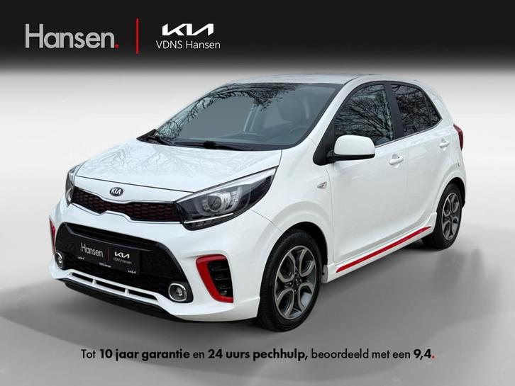 Kia Picanto 1.0 MPi GT-Line Edition I Navi I Leder I Camera, Auto's, Kia, Bedrijf, Te koop, Picanto, ABS, Achteruitrijcamera, Airbags