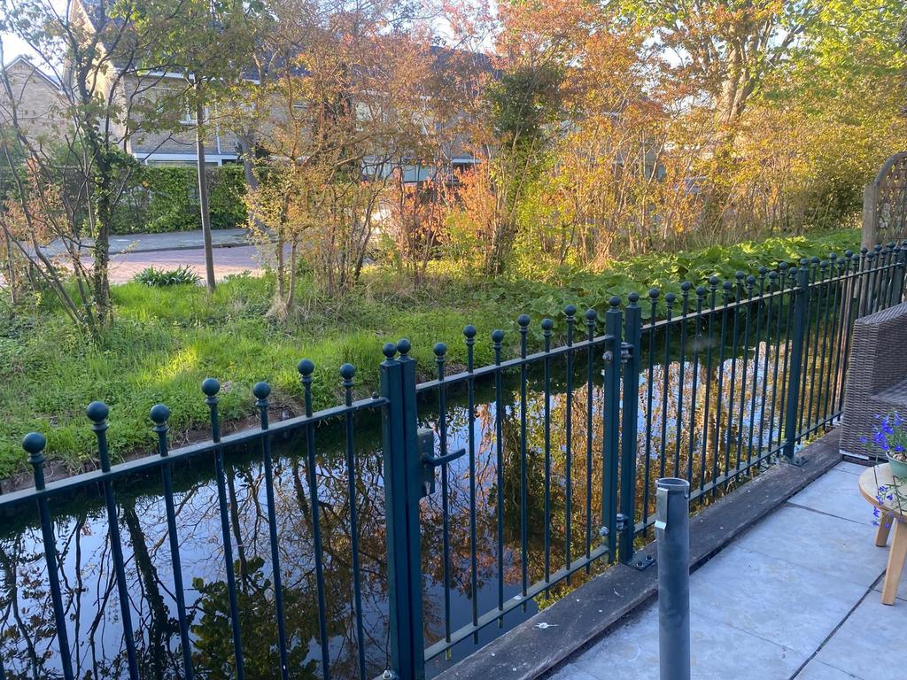 Zwaar gegalvaniseerd ijzeren sier hekwerk, Ophalen, Met poort, Gebruikt, Sierhekwerk