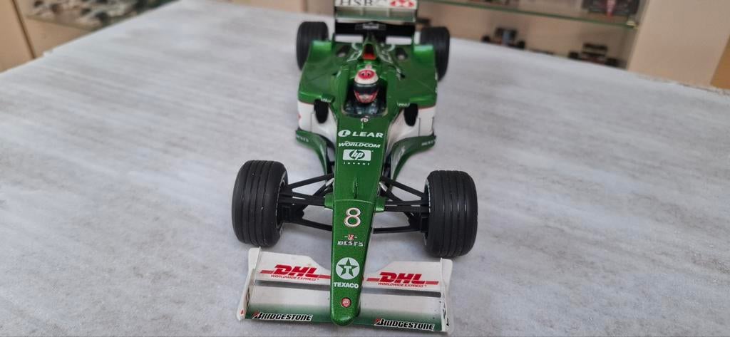 Jaguar R1 Johnny Herbert  Hot Wheels 1:18, Ophalen of Verzenden