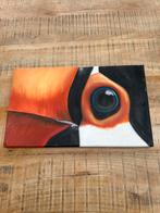 Schilderij van een toekan, Ophalen of Verzenden