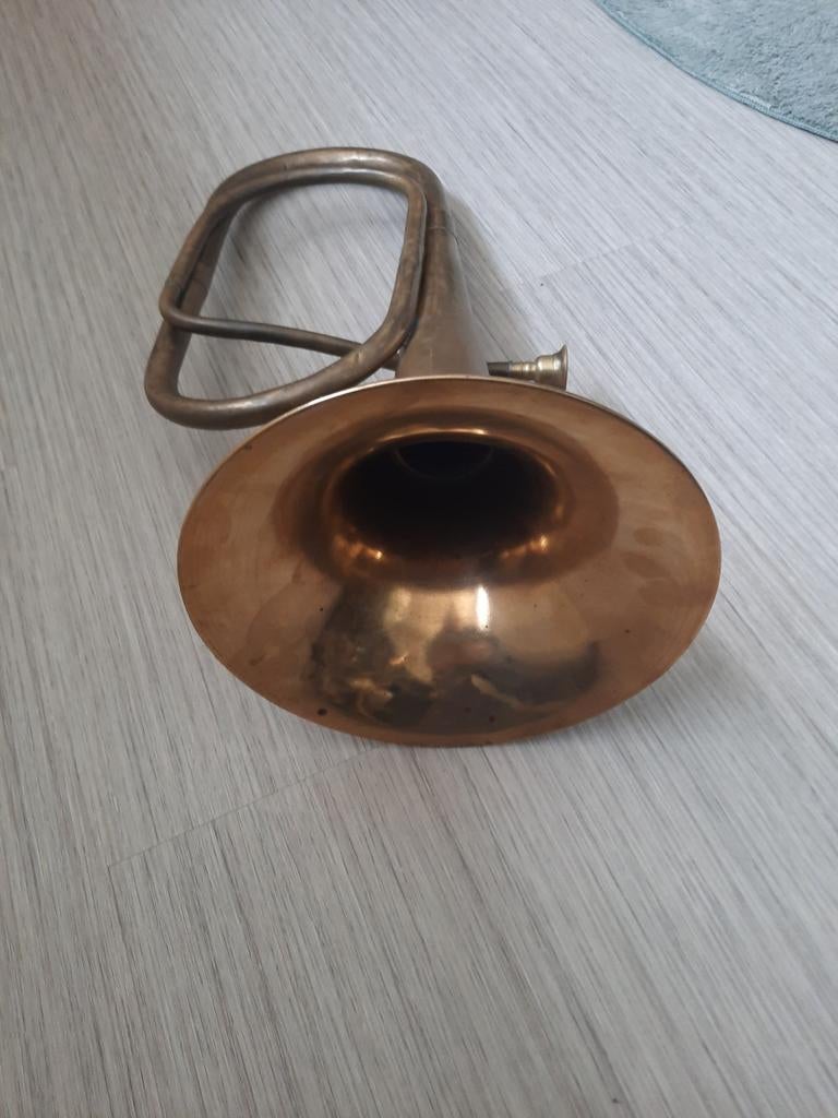 Tuba zonder ventielen vintage, Ophalen, Gebruikt