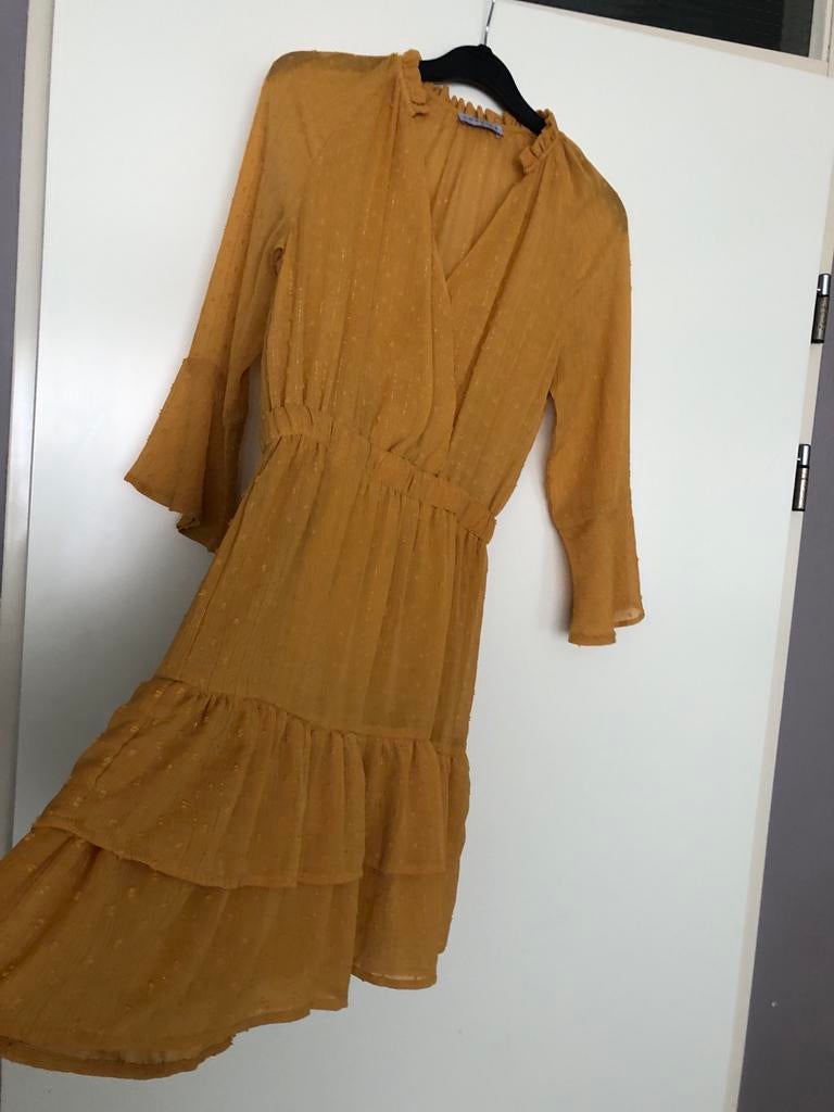 Loavies XS strandjurk zomerjurk, Geel, Ophalen of Verzenden, Maat 34 (XS) of kleiner, Gedragen