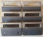 6 vintage audio rack handles, Ophalen, Gebruikt