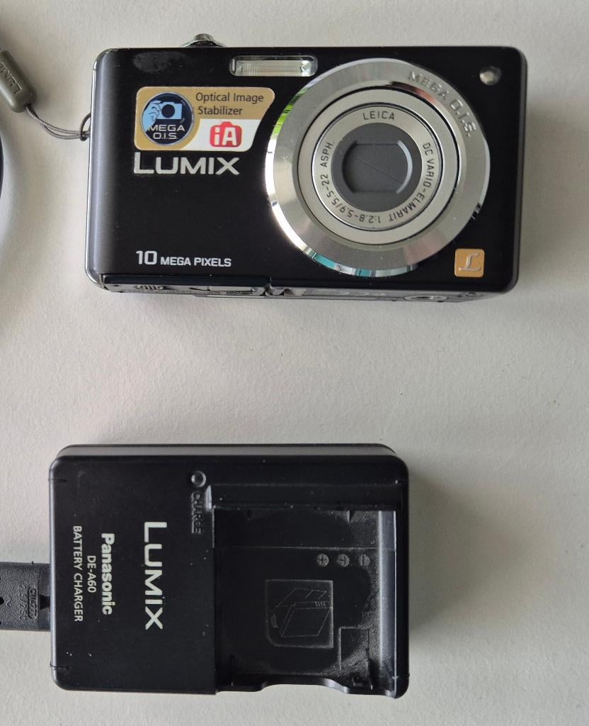 digitale camera Panasonic Lumix dmc-fs62 10 megapixel, Gebruikt, Compact, Ophalen of Verzenden, Overige Merken