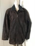 Bruine Suède Jas met Dubbele Sluiting, Maat 52/54 (L), Bruin, Angelo Litrico, Ophalen of Verzenden